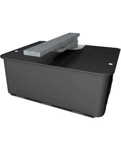 FROG-CFN/BN/B - Foundation box in steel with cataphoresis treatment